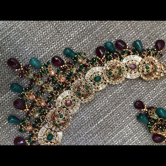 Indian/Pakistani necklace set - Picture 6 of 11